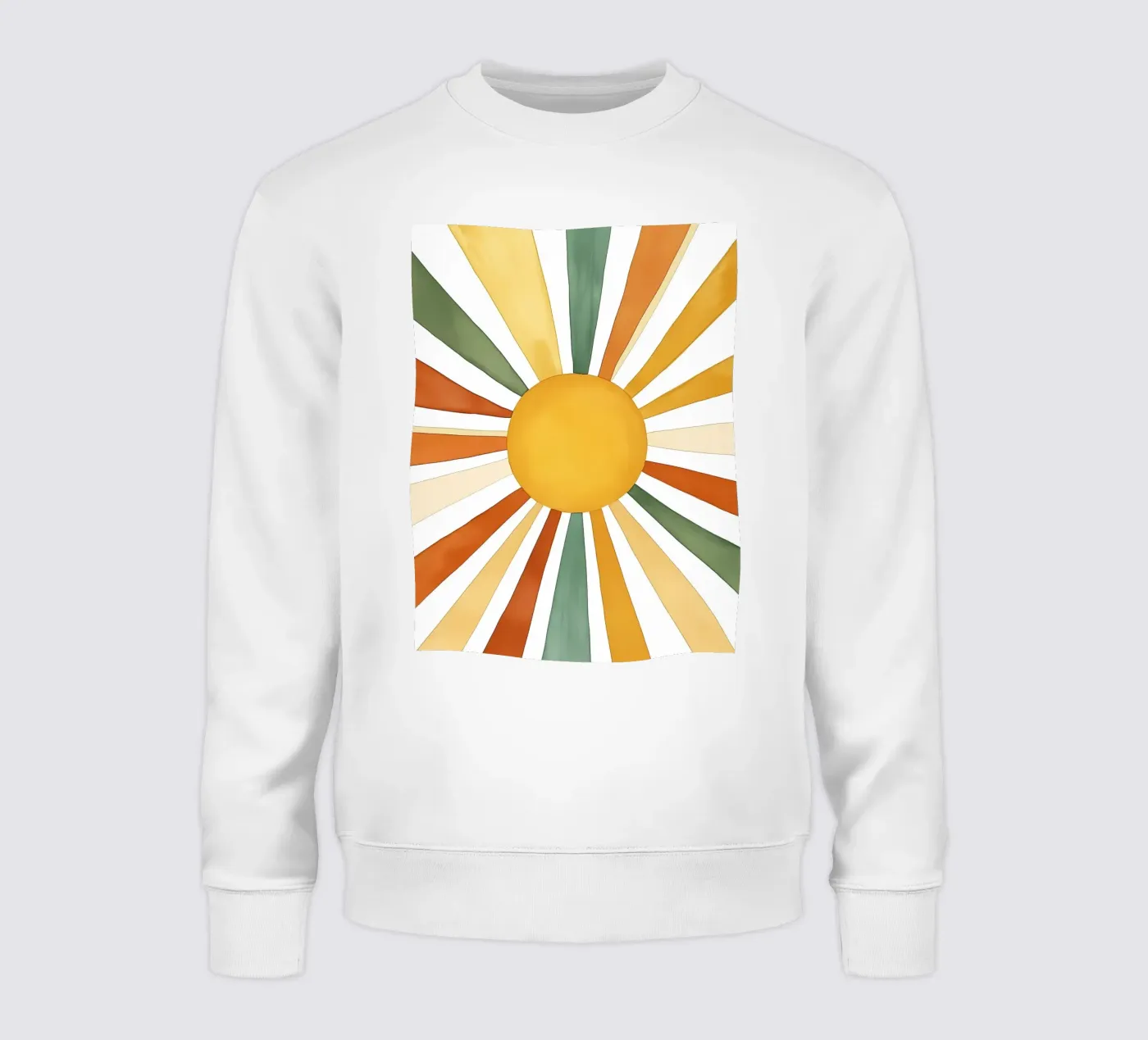 sun rays sweatshirt by IamHomeStudio