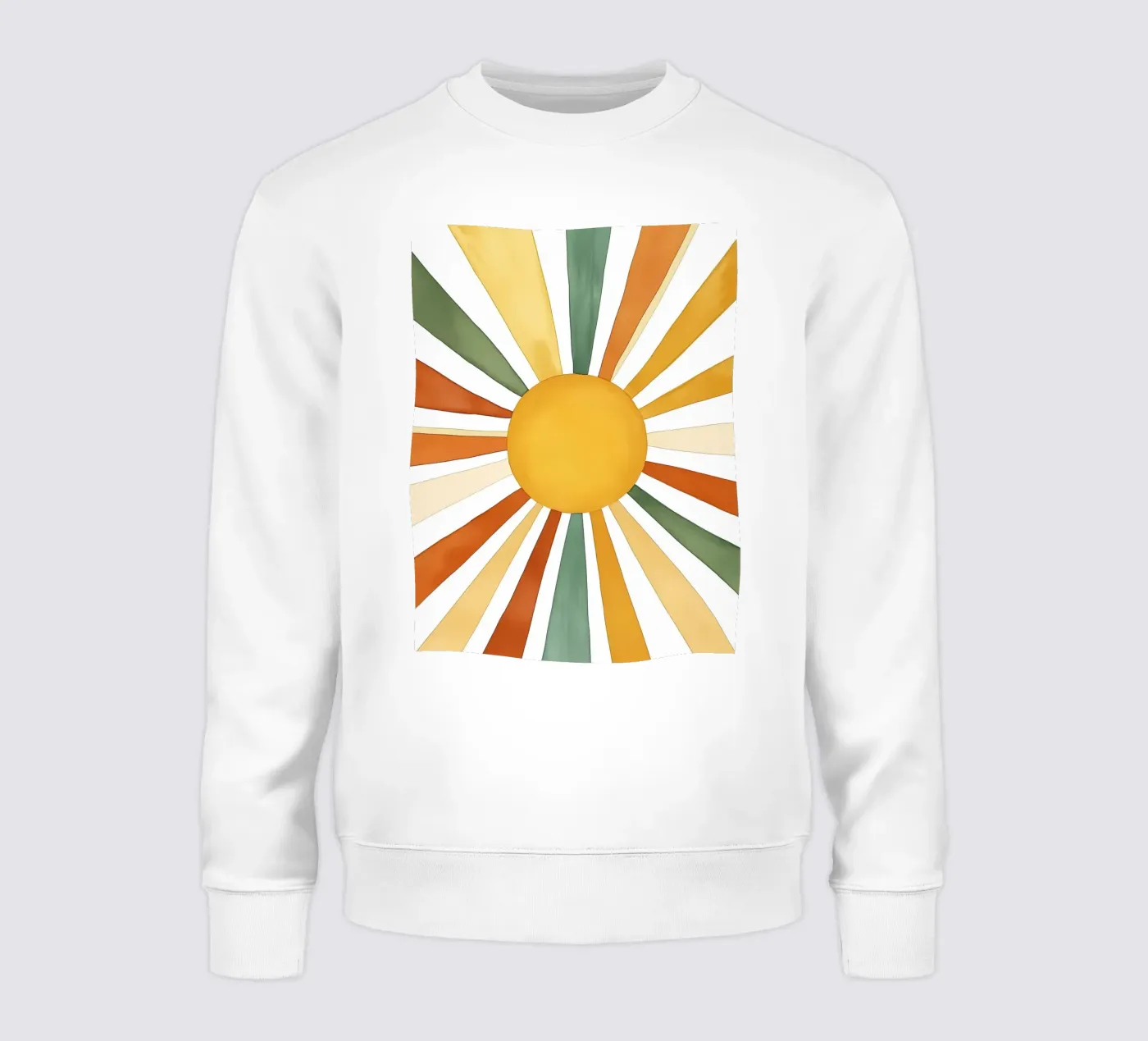 sun rays sweatshirt by IamHomeStudio