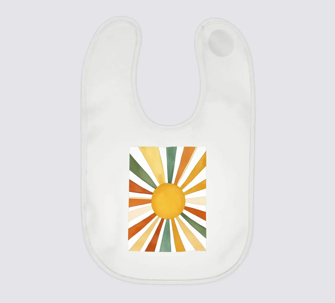 sun rays Babylätzchen von IamHomeStudio