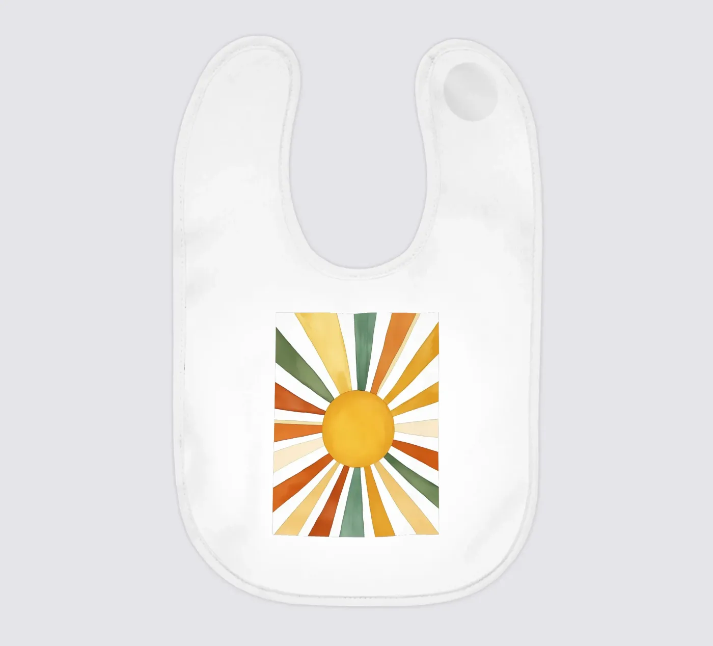 sun rays Babylätzchen von IamHomeStudio