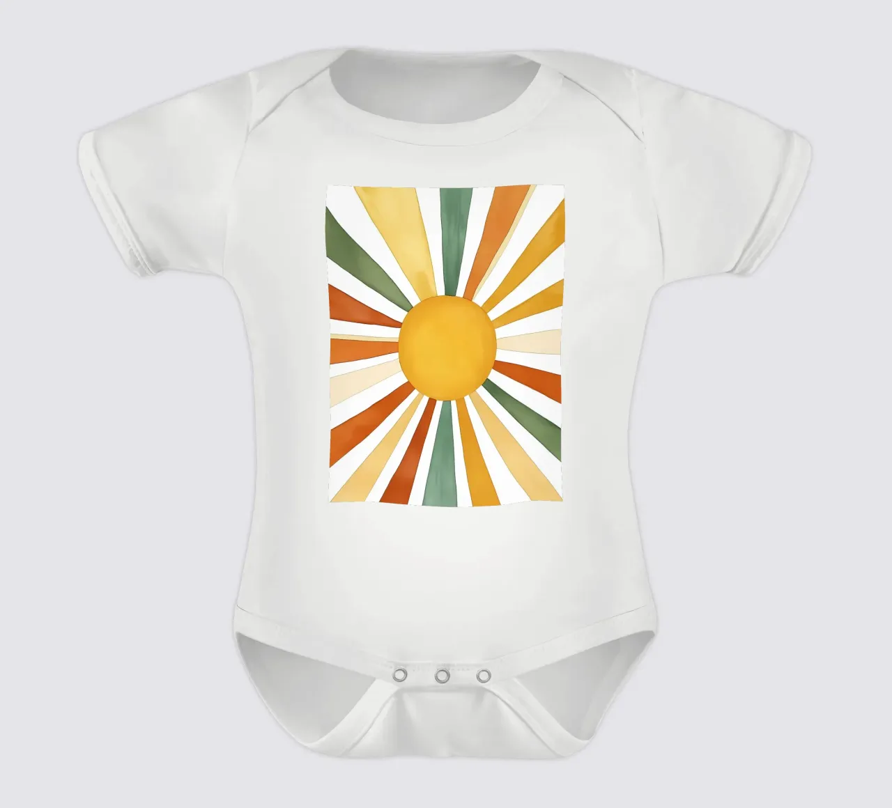 rayons du soleil body bébé de IamHomeStudio