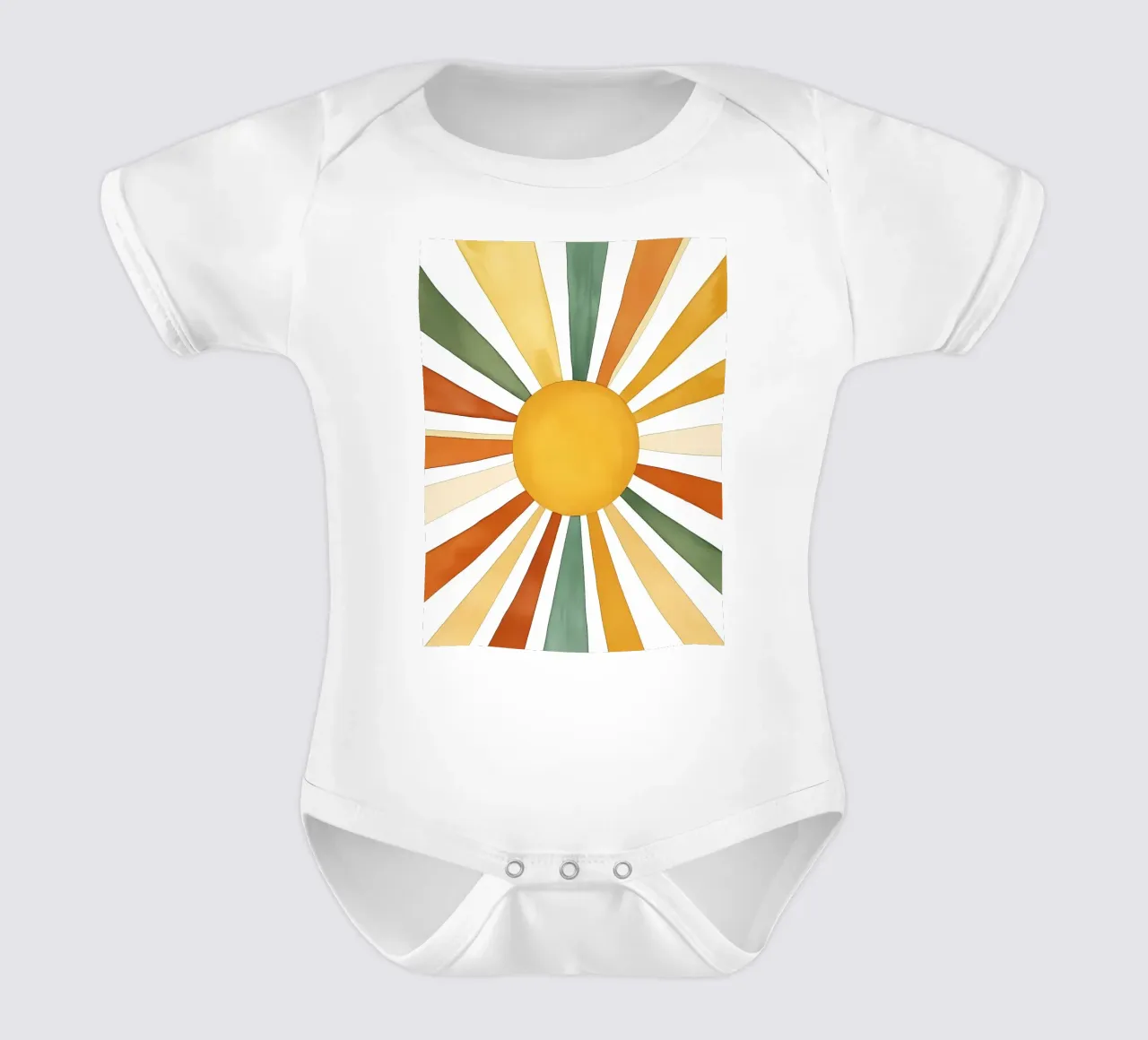 rayons du soleil body bébé de IamHomeStudio