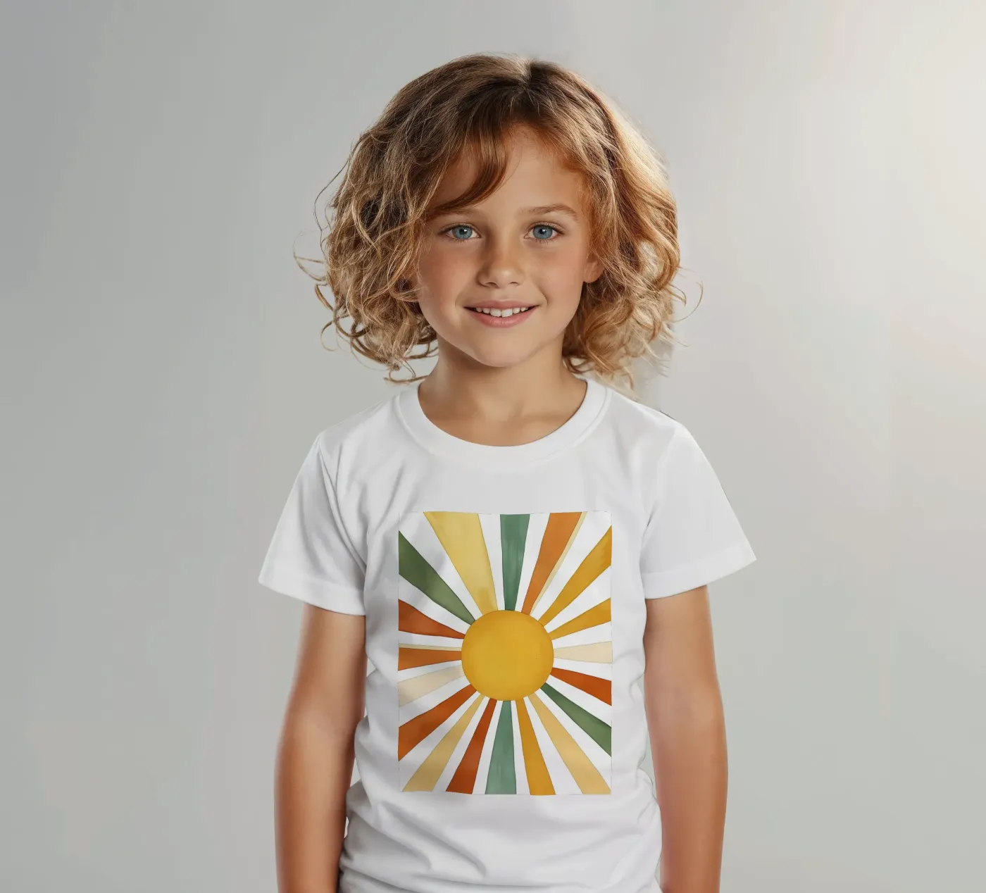 zonnestralen kinder t-shirt van IamHomeStudio