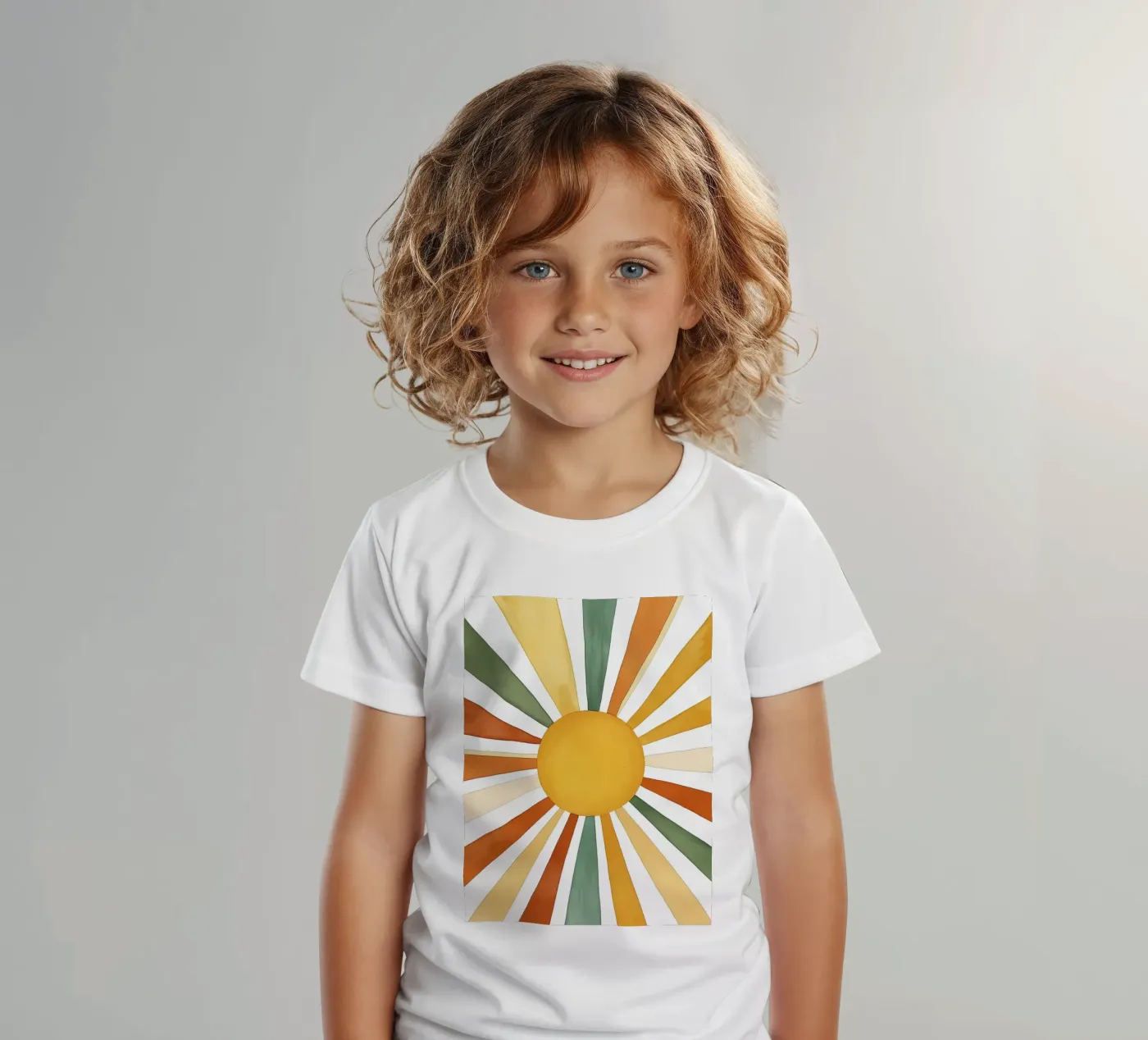 zonnestralen kinder t-shirt van IamHomeStudio