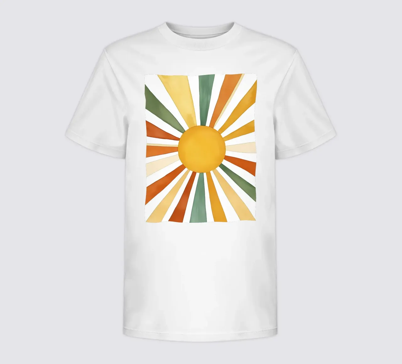 raggi solari t-shirt bambini da IamHomeStudio