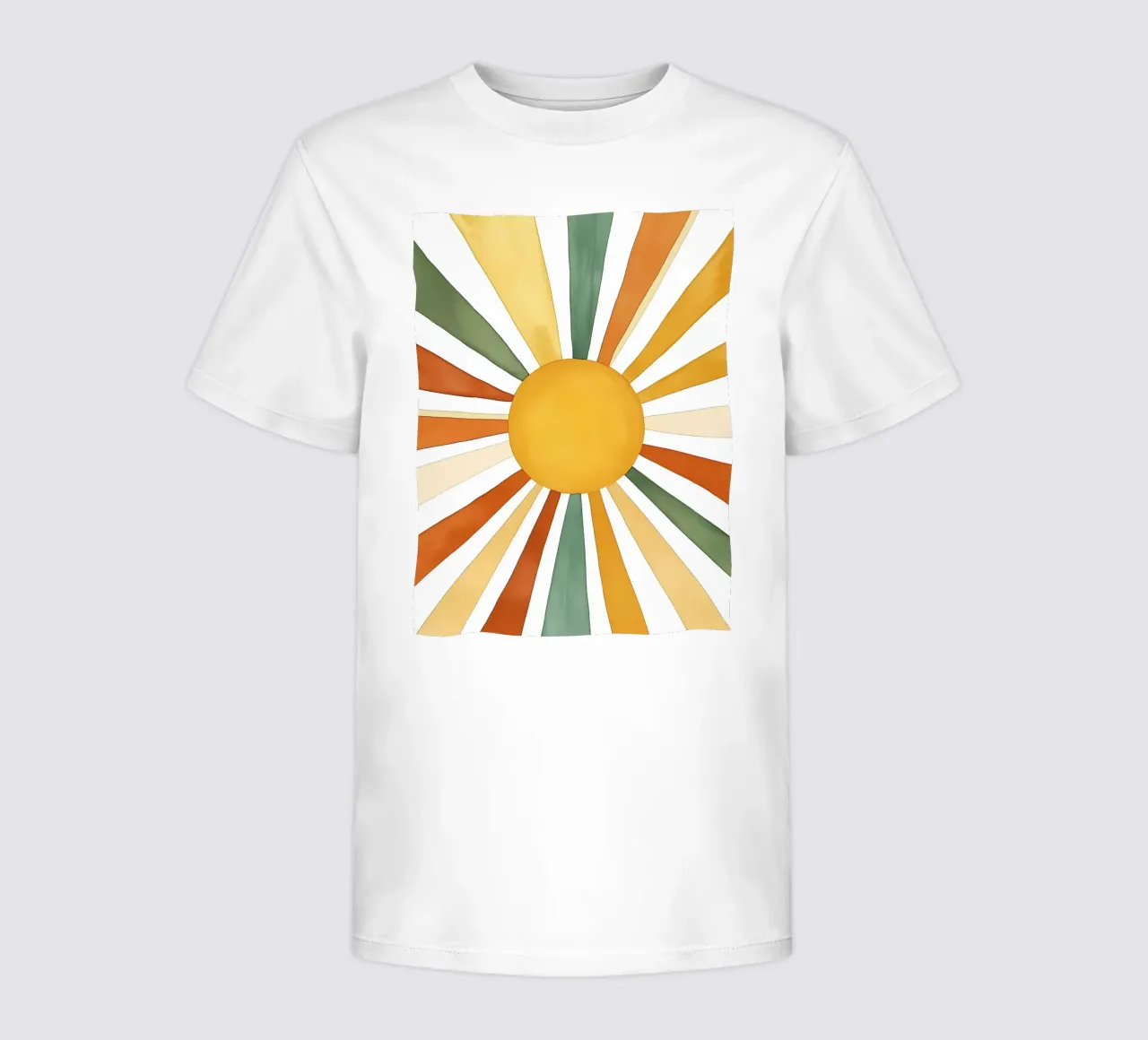 raggi solari t-shirt bambini da IamHomeStudio