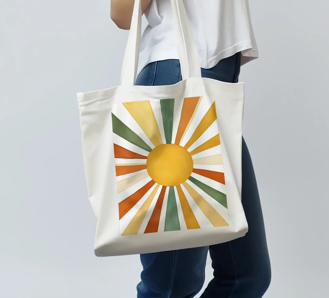 sun rays tote bag by IamHomeStudio