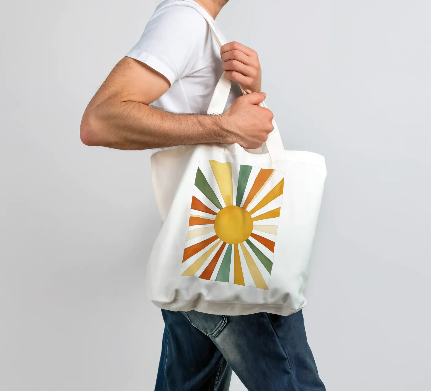 sun rays tote bag by IamHomeStudio