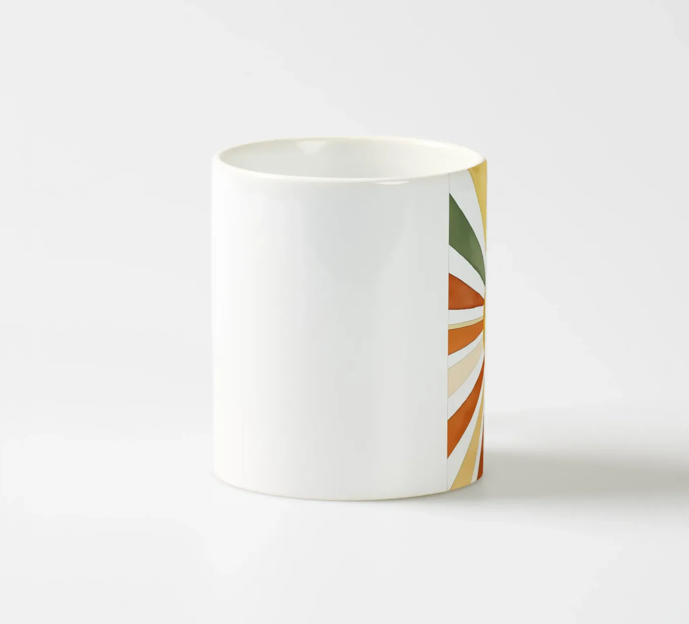 sun rays ceramic mug by IamHomeStudio