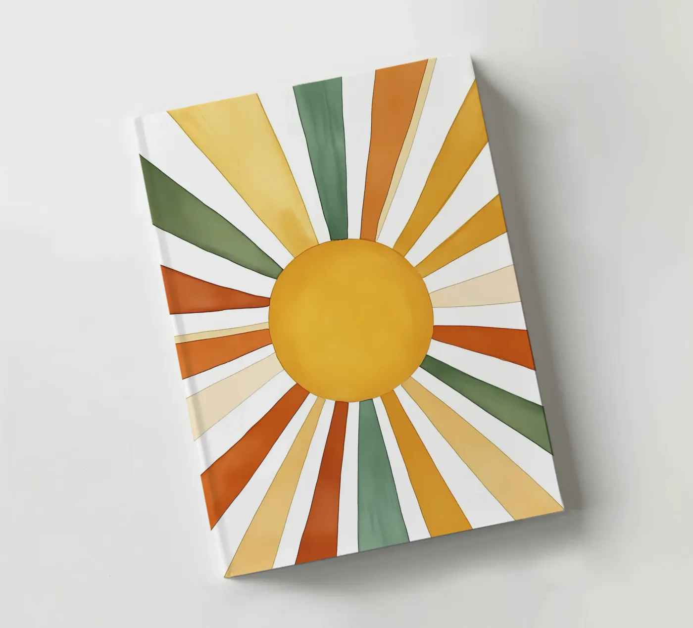 sun rays notebook by IamHomeStudio