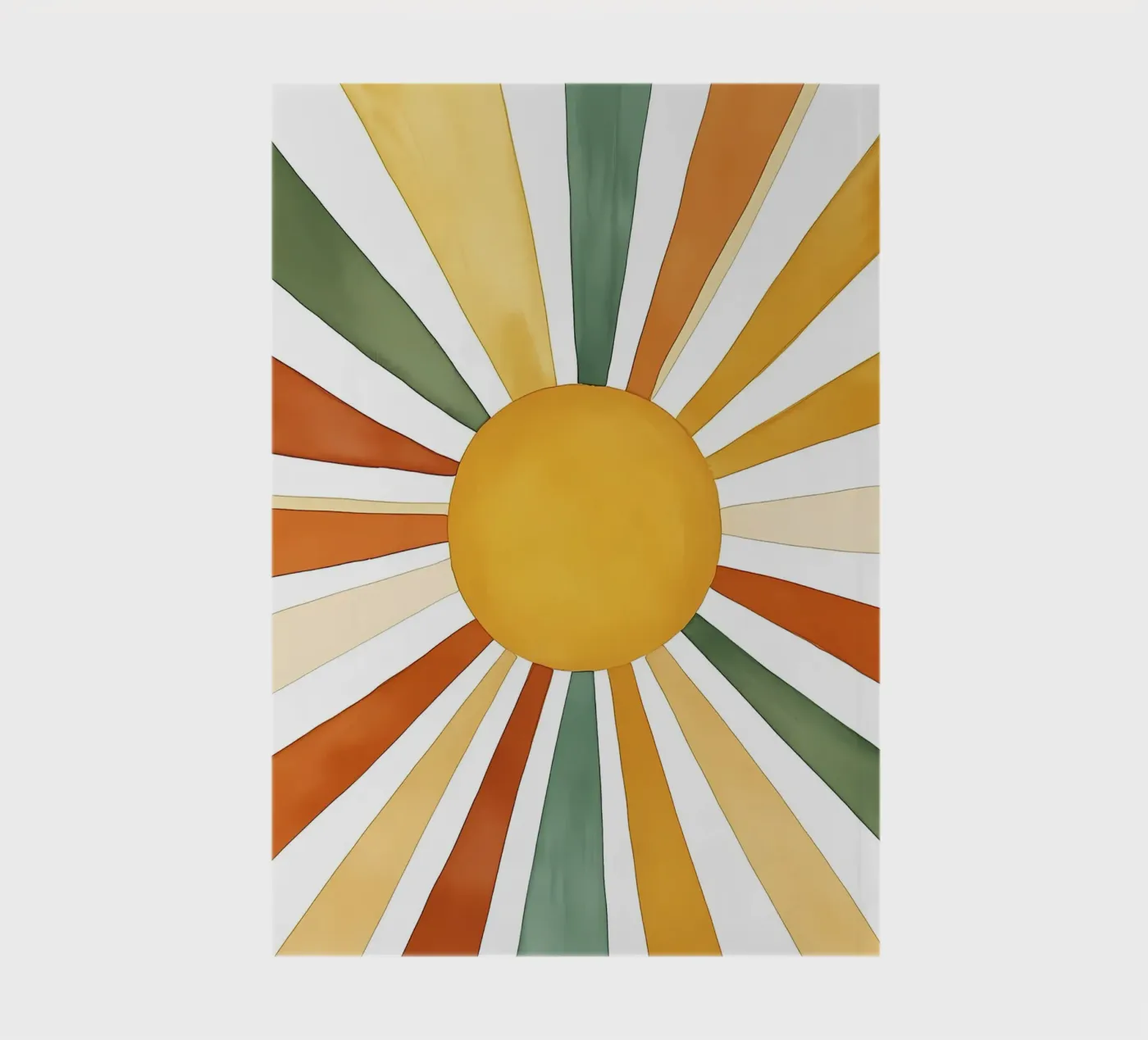 sun rays notebook by IamHomeStudio