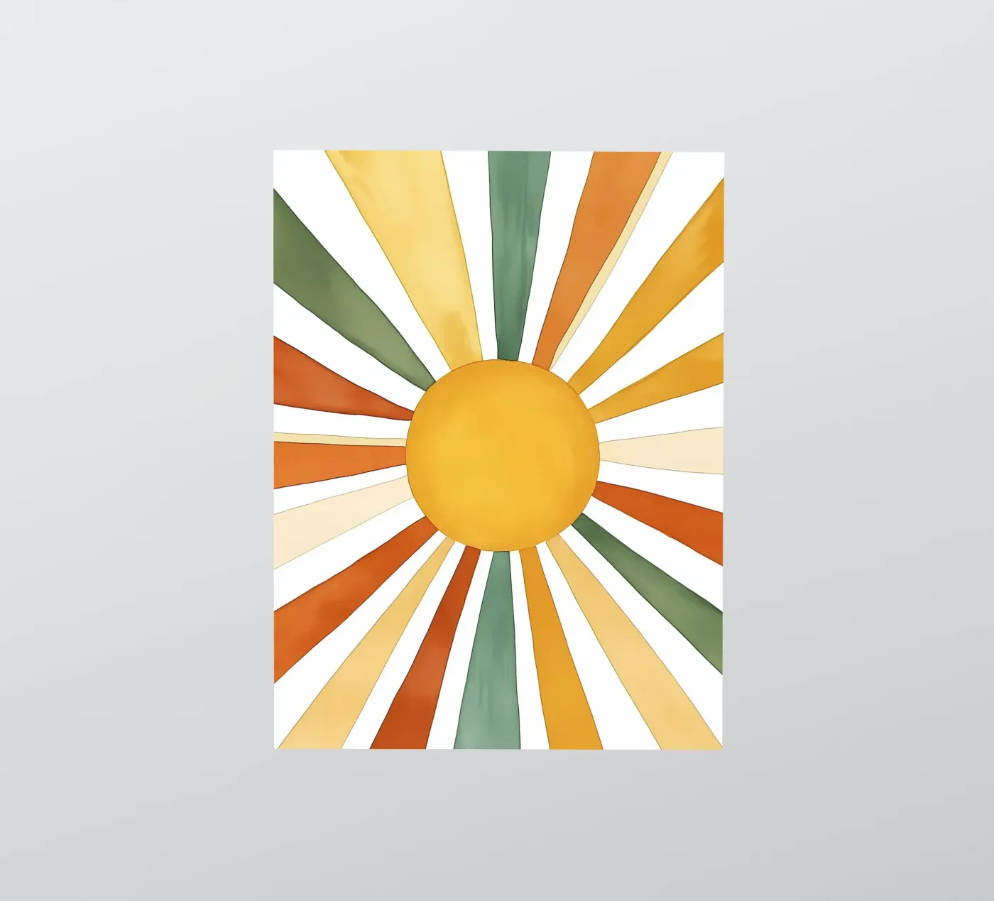 raggi solari adesivo da IamHomeStudio