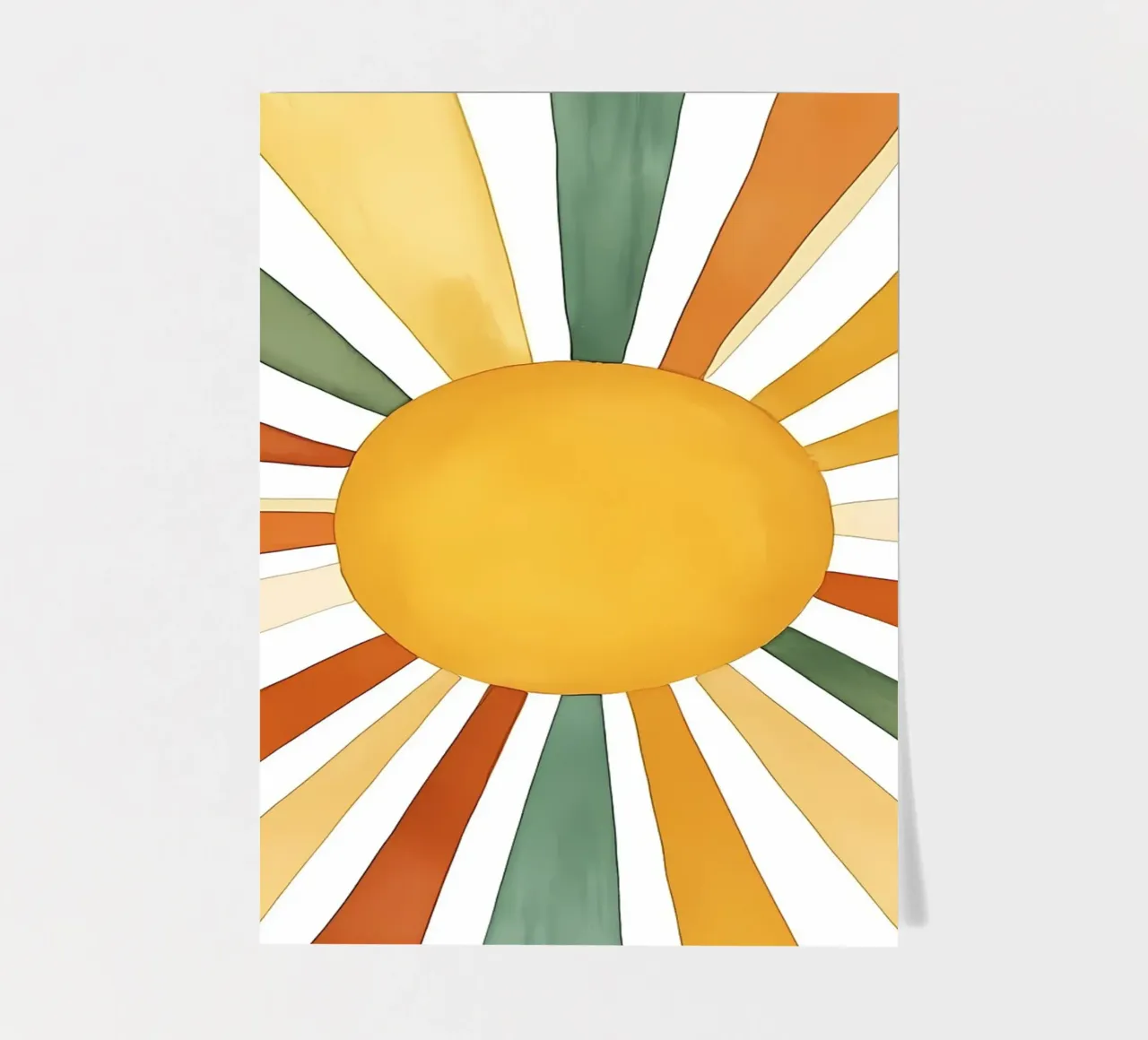 sun rays sticker sheet by IamHomeStudio