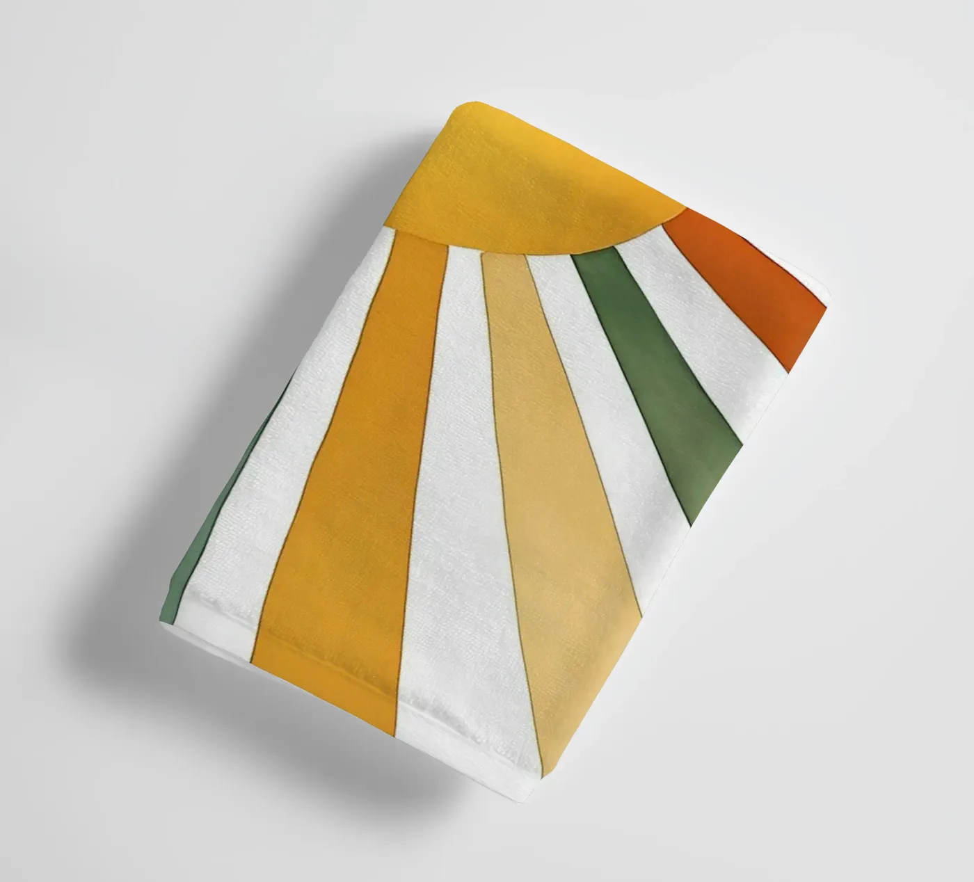 zonnestralen badhanddoek van IamHomeStudio