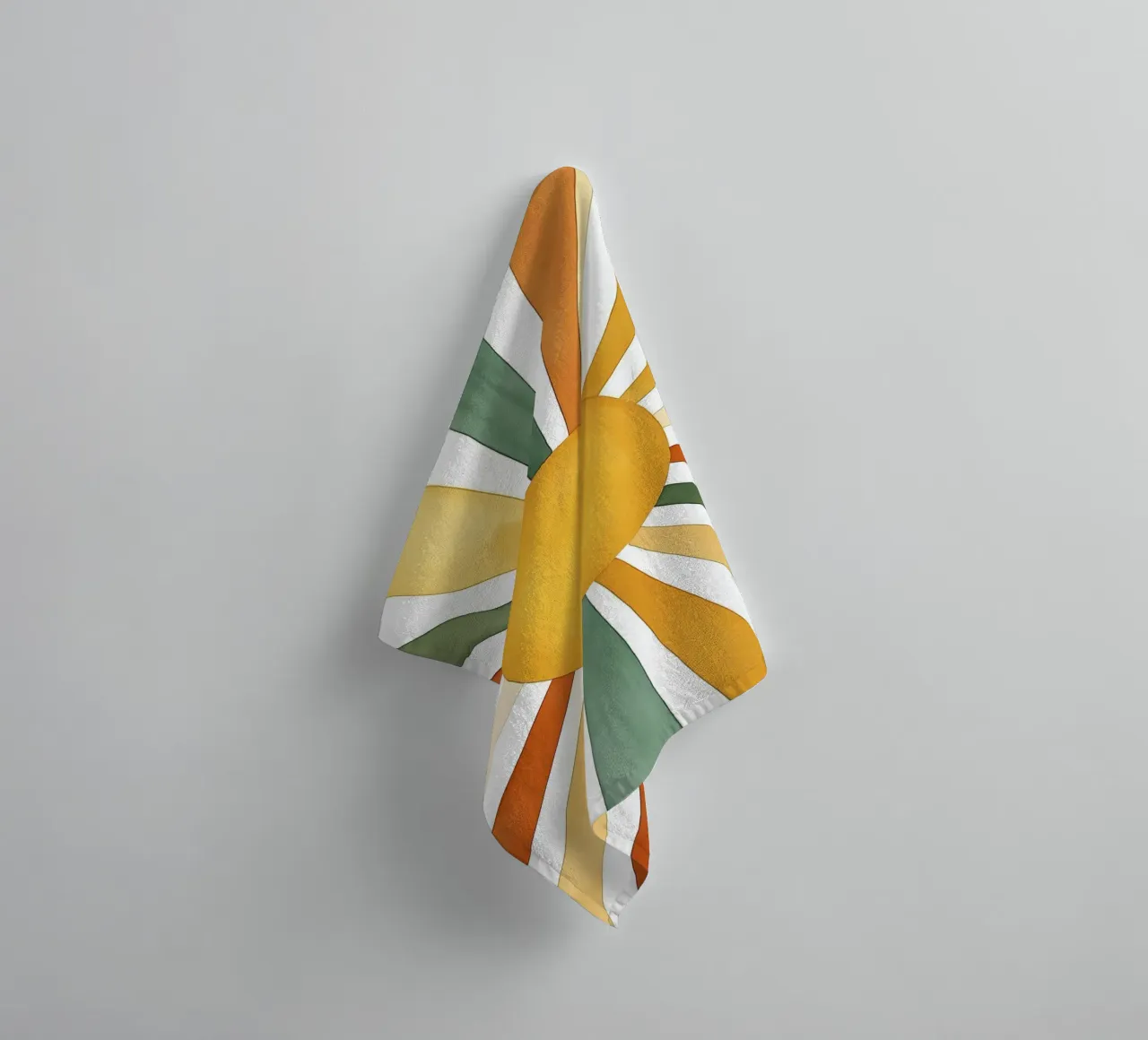 sun rays towel by IamHomeStudio