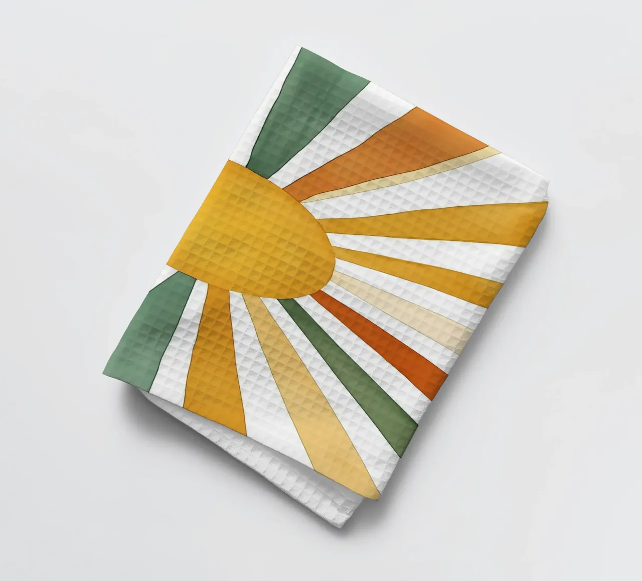 rayons du soleil torchon de IamHomeStudio