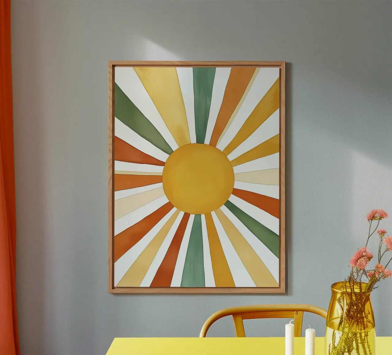 sun rays forex plate by IamHomeStudio