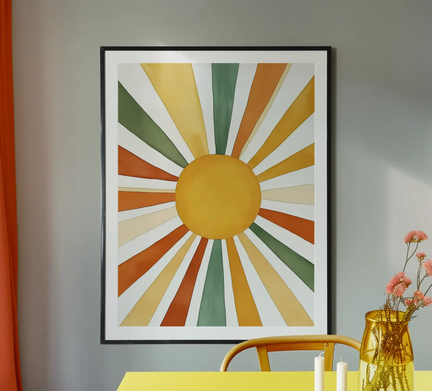 sun rays poster da IamHomeStudio