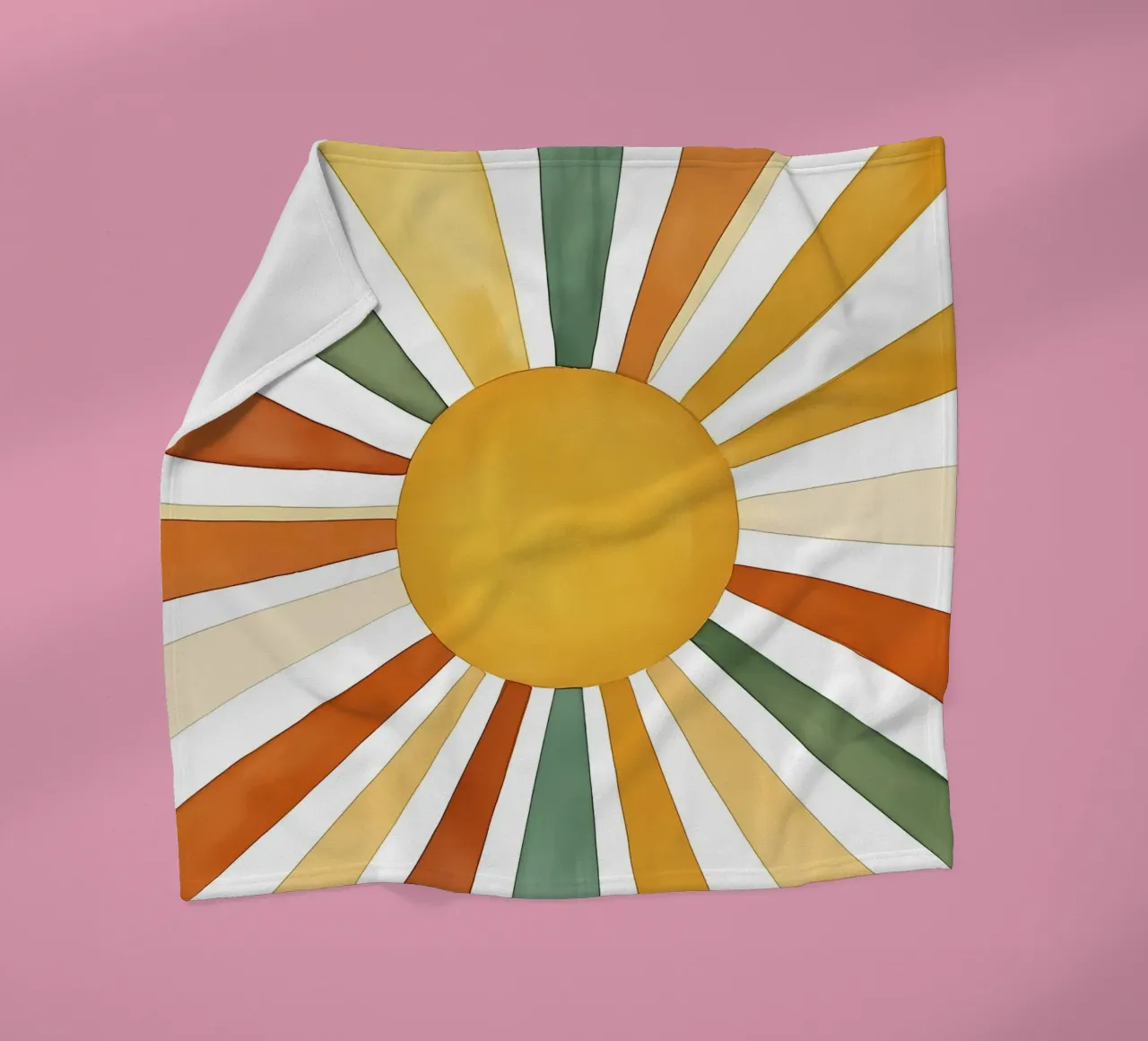 sun rays fleece blanket by IamHomeStudio