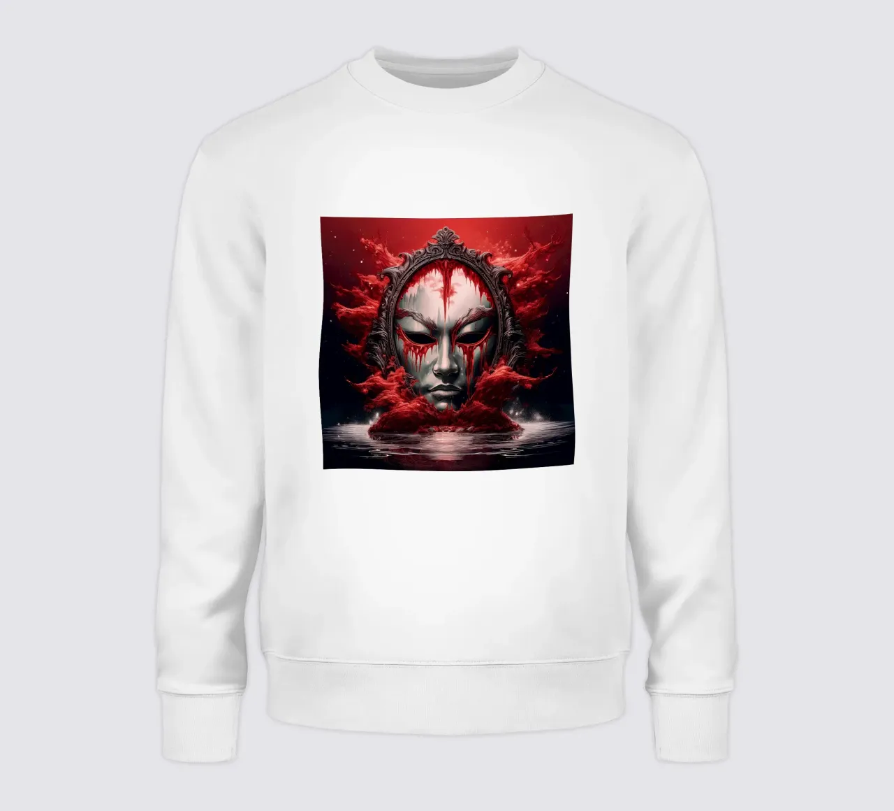 maschera giapponese felpa da kimmindmuse