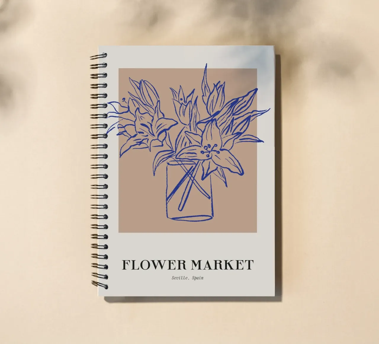 Harmonic Lines No 01 spiral notebook by treechild