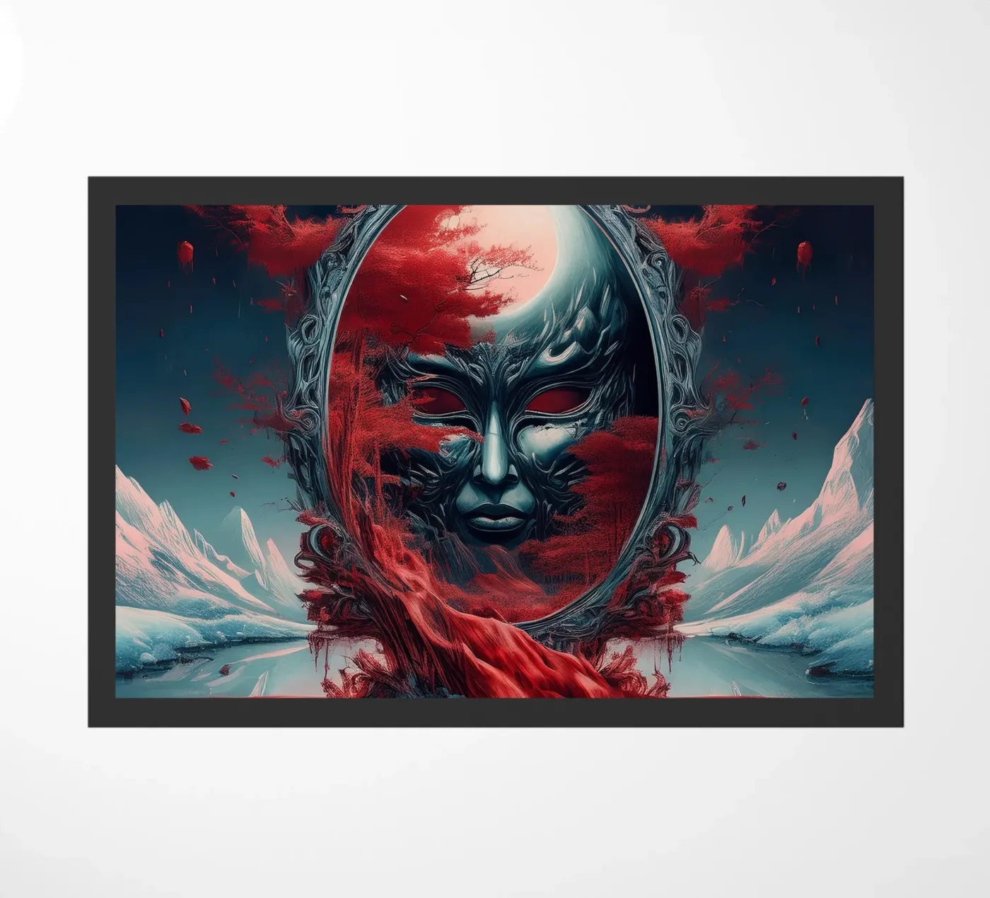 mask2 deurmat van kimmindmuse