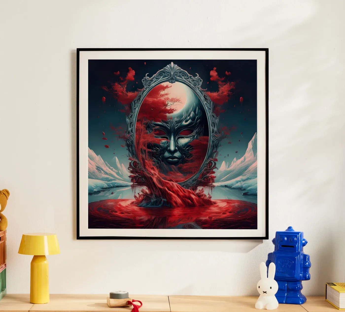 mask2 poster by kimmindmuse