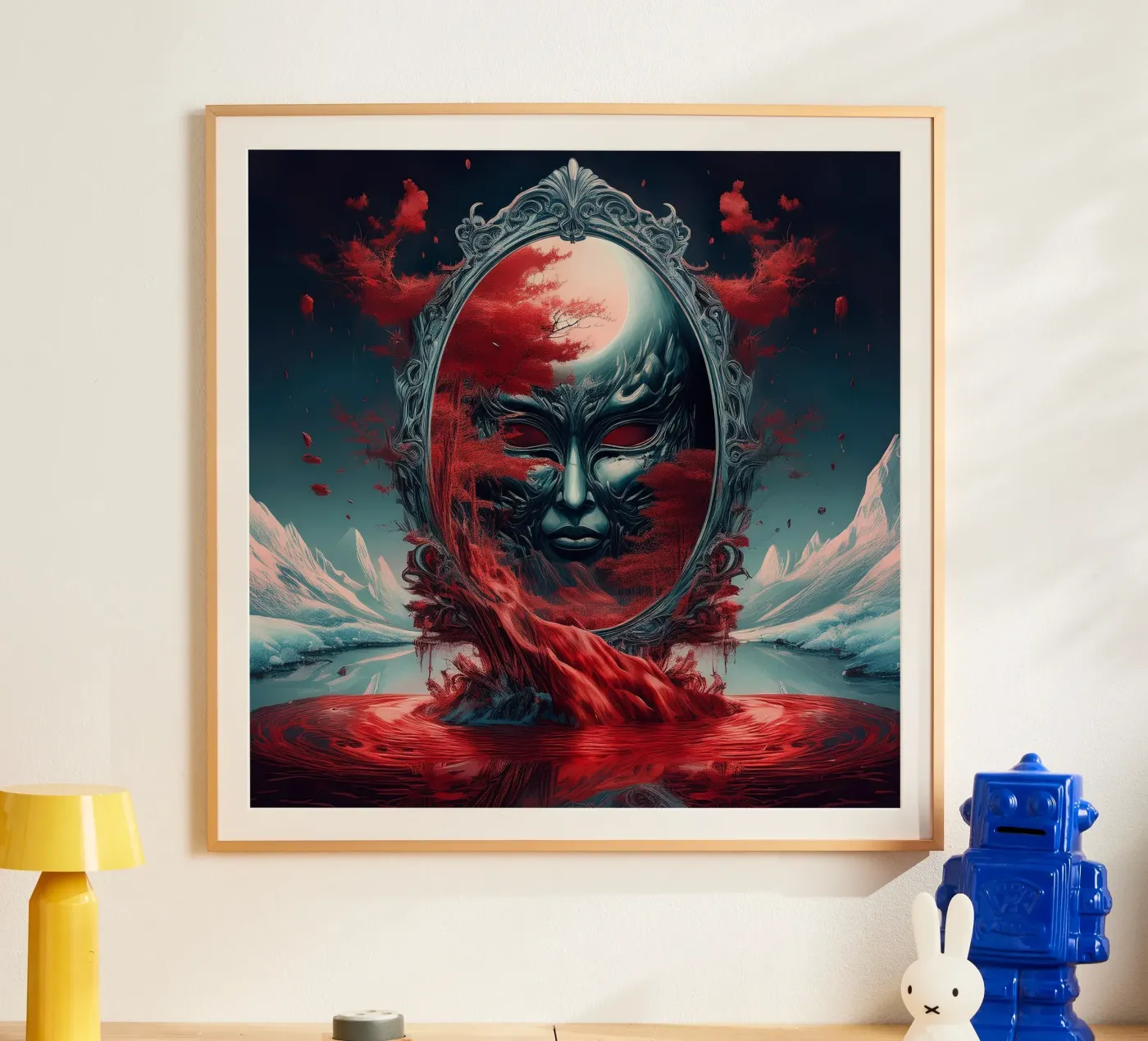 mask2 poster by kimmindmuse