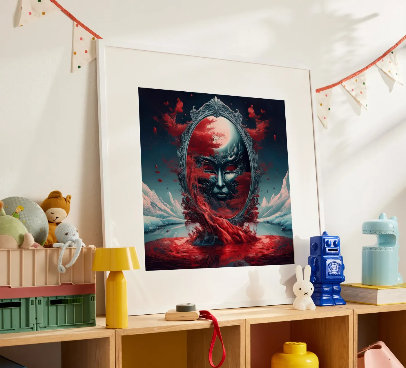 mask2 poster by kimmindmuse