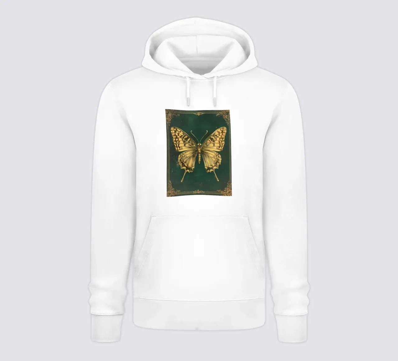 Farfalla dorata felpa con cappuccio da IamHomeStudio