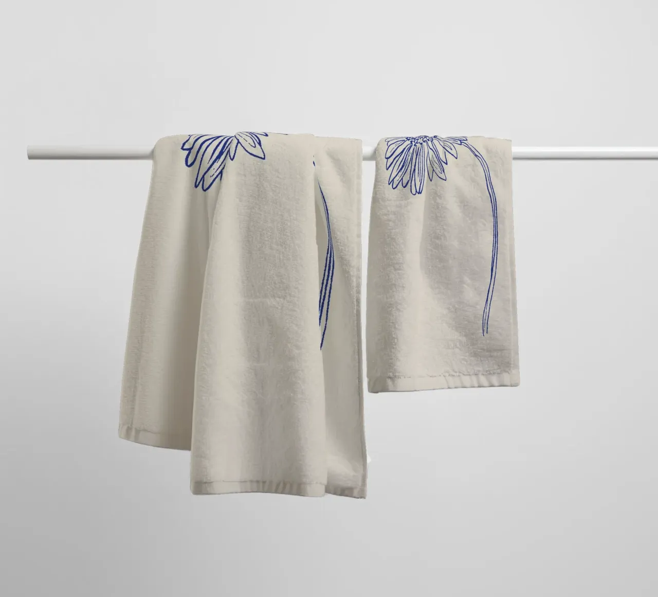 Harmonic Lines No 05 asciugamano da bagno da treechild