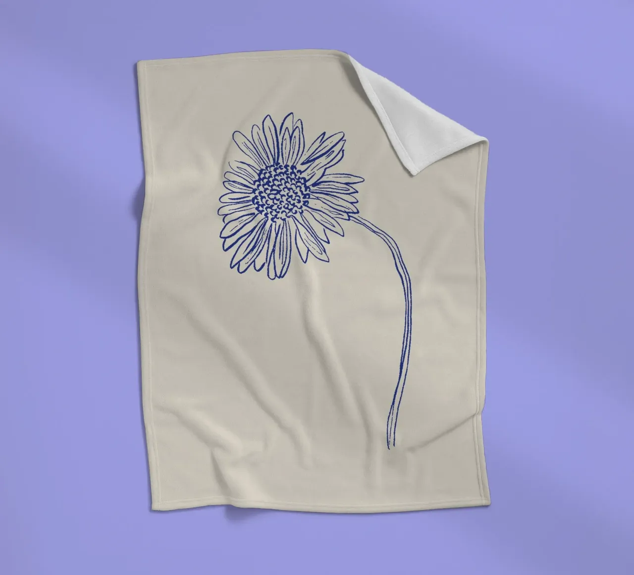 Harmonic Lines No 05 coperta in pile da treechild