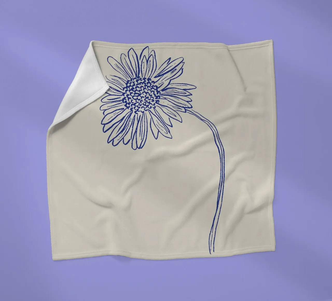 Harmonic Lines No 05 coperta in pile da treechild