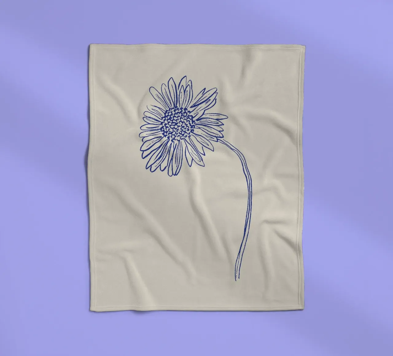 Harmonic Lines No 05 coperta in pile da treechild