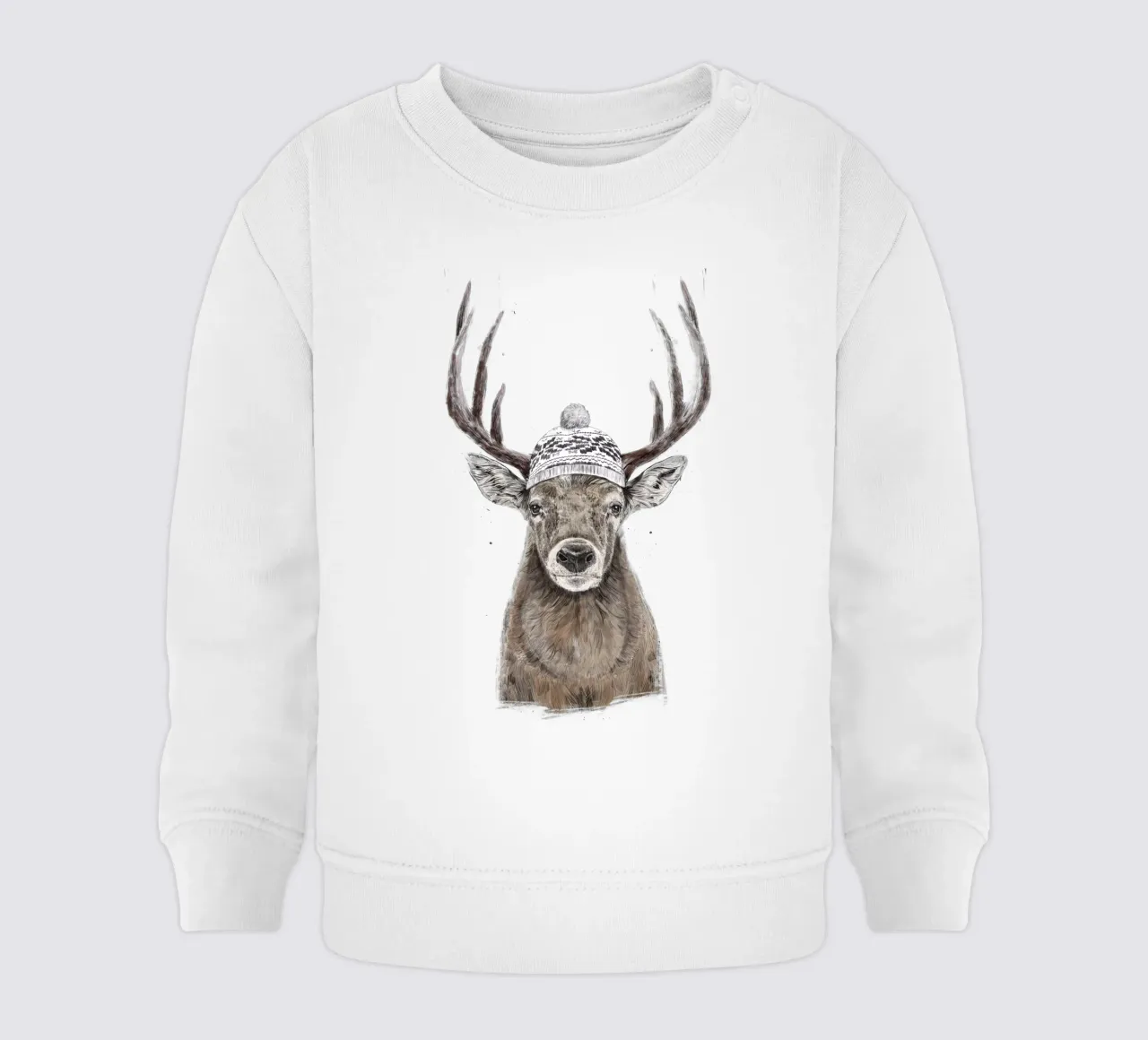 Let's Go Outside felpa neonato da Balazs Solti