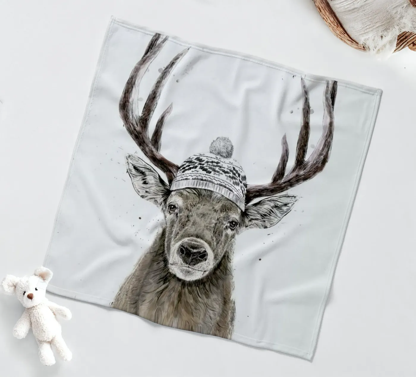 Let's Go Outside fleecedeken van Balazs Solti