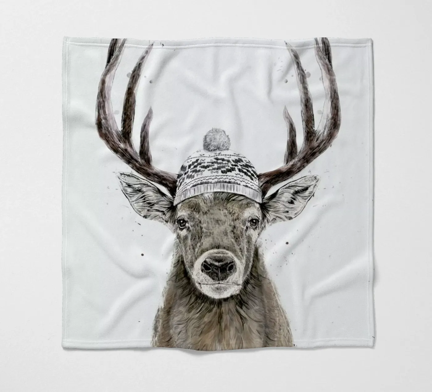 Let's Go Outside fleecedeken van Balazs Solti