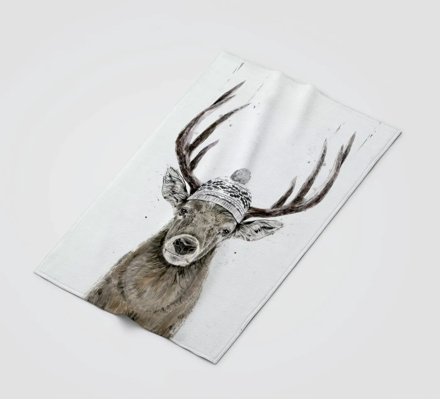 Let's Go Outside fleecedeken van Balazs Solti