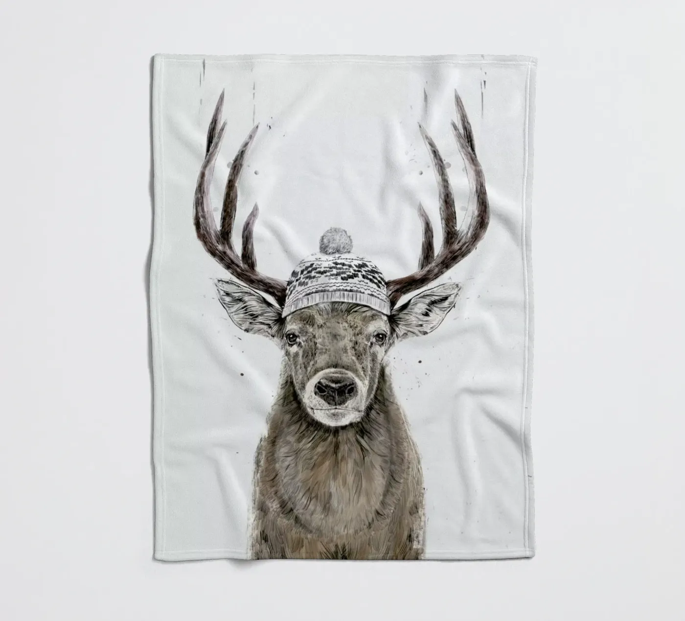 Let's Go Outside fleecedeken van Balazs Solti