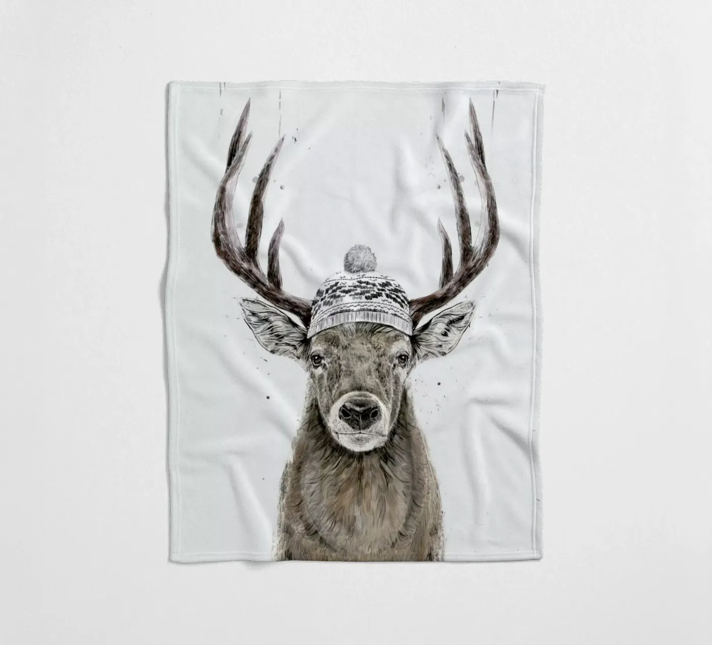 Let's Go Outside fleecedeken van Balazs Solti