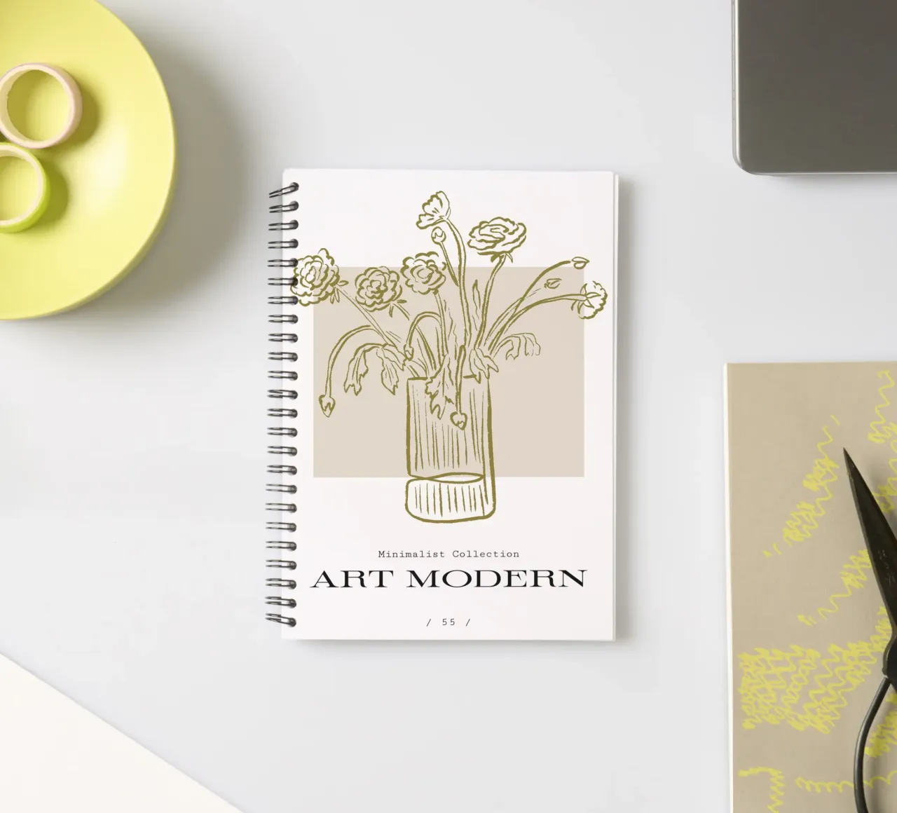 Harmonic Lines No 06 Ringbuch von treechild