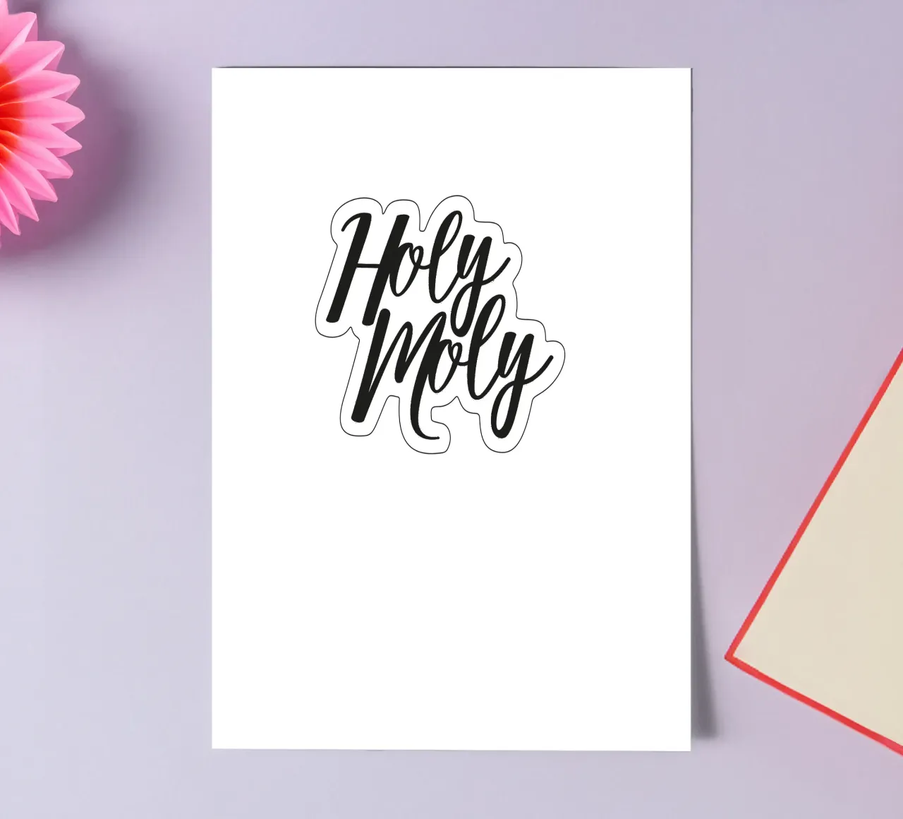 Holy Moly sticker sheet by Flo Klein