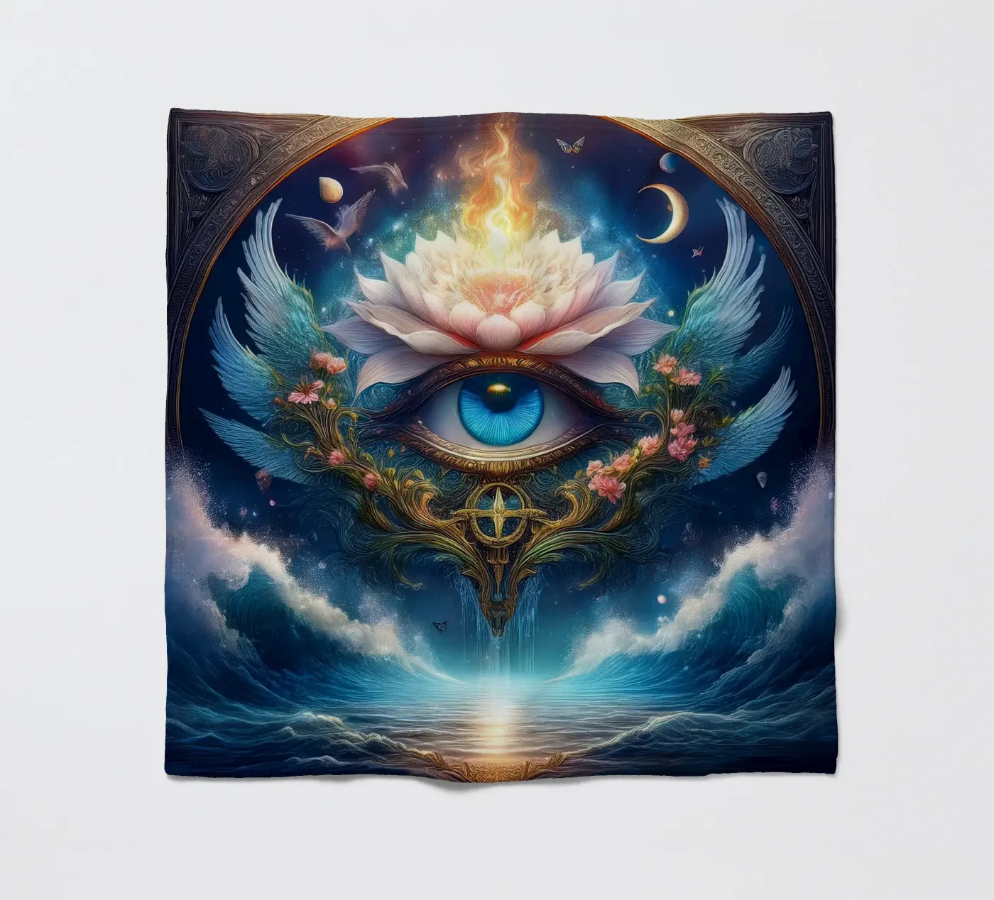 Auge Fleecedecke von kimmindmuse