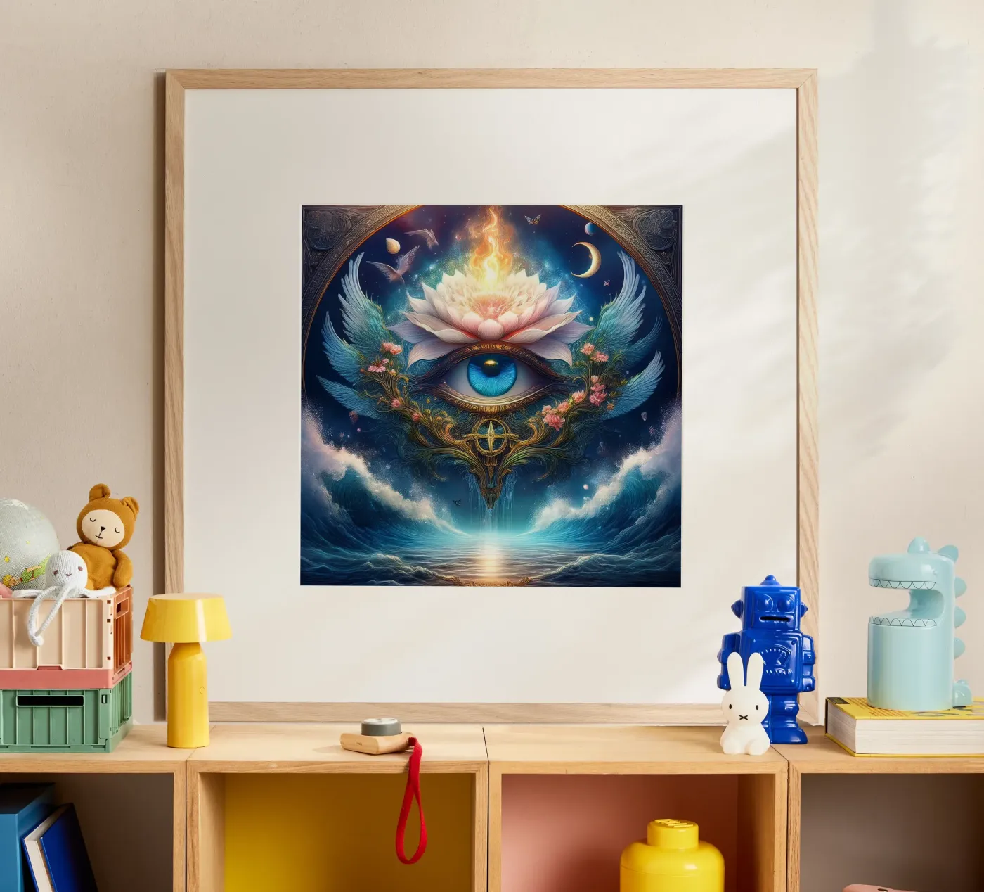 eye poster by kimmindmuse