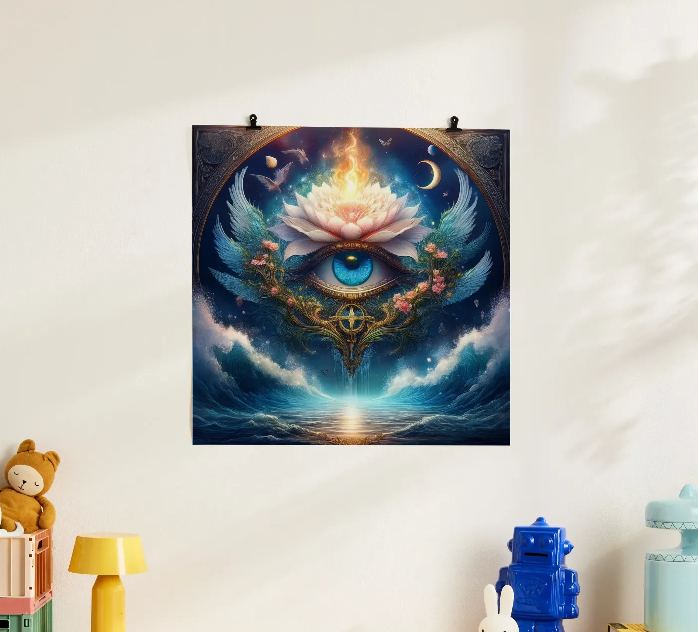 eye poster by kimmindmuse