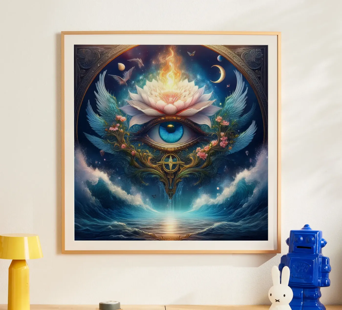 eye poster by kimmindmuse
