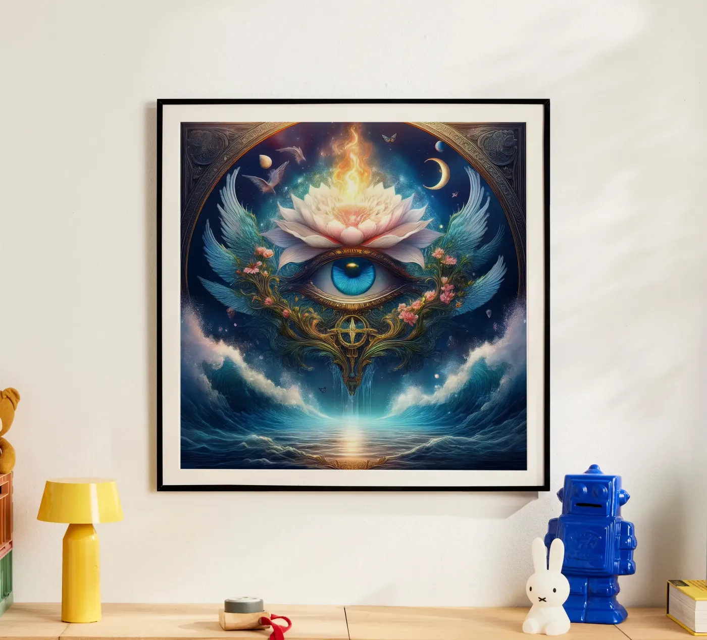 eye poster by kimmindmuse