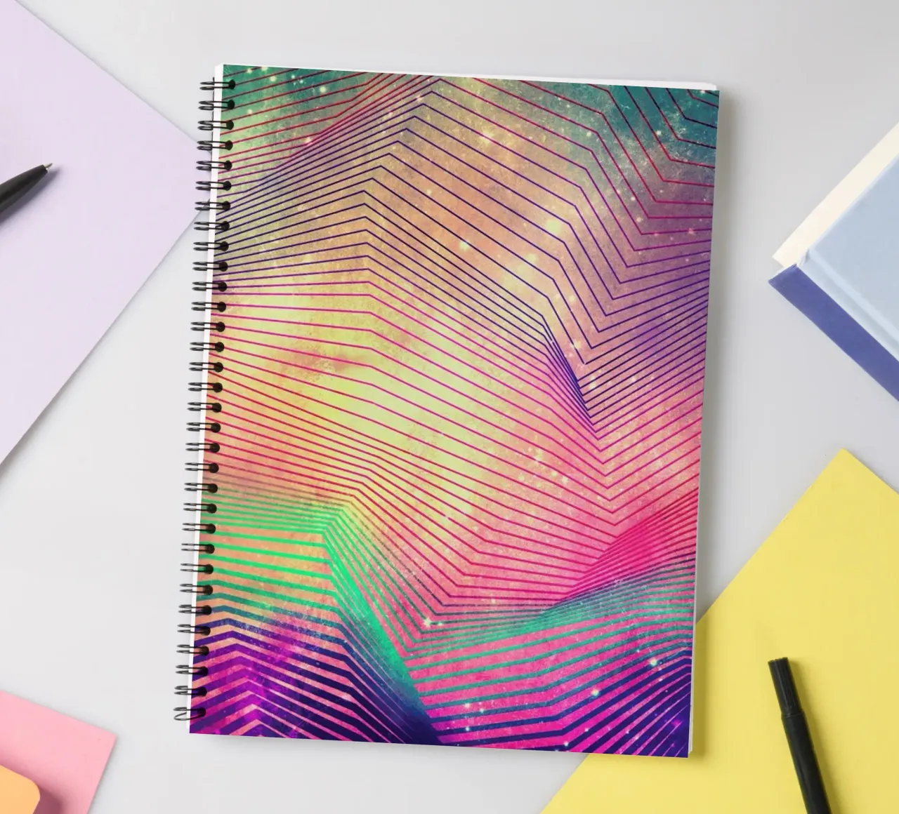 gyt th fykk yyt spiral notebook by Spires