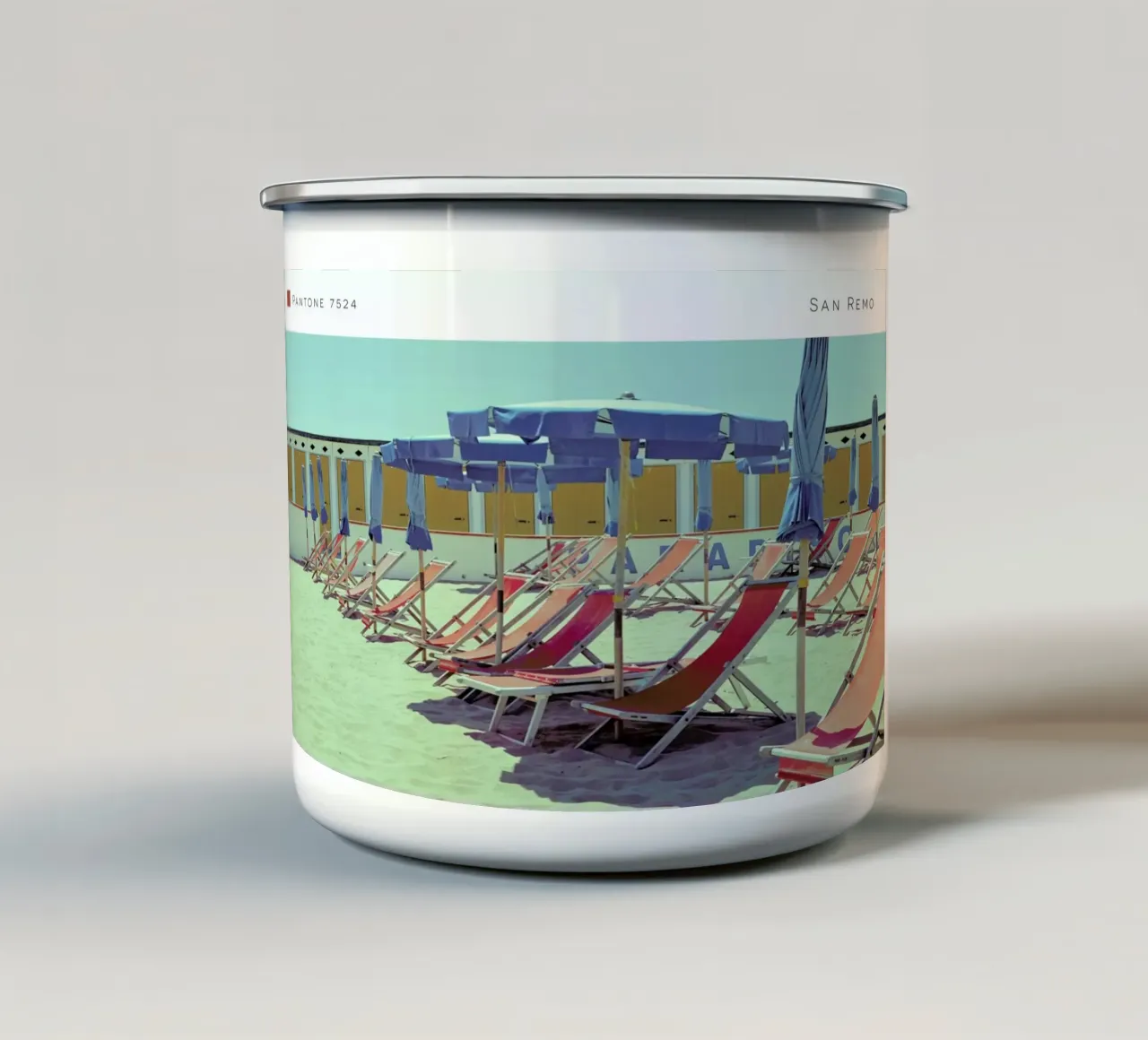 San Remo 7524 tazza in smalto da In Full Color