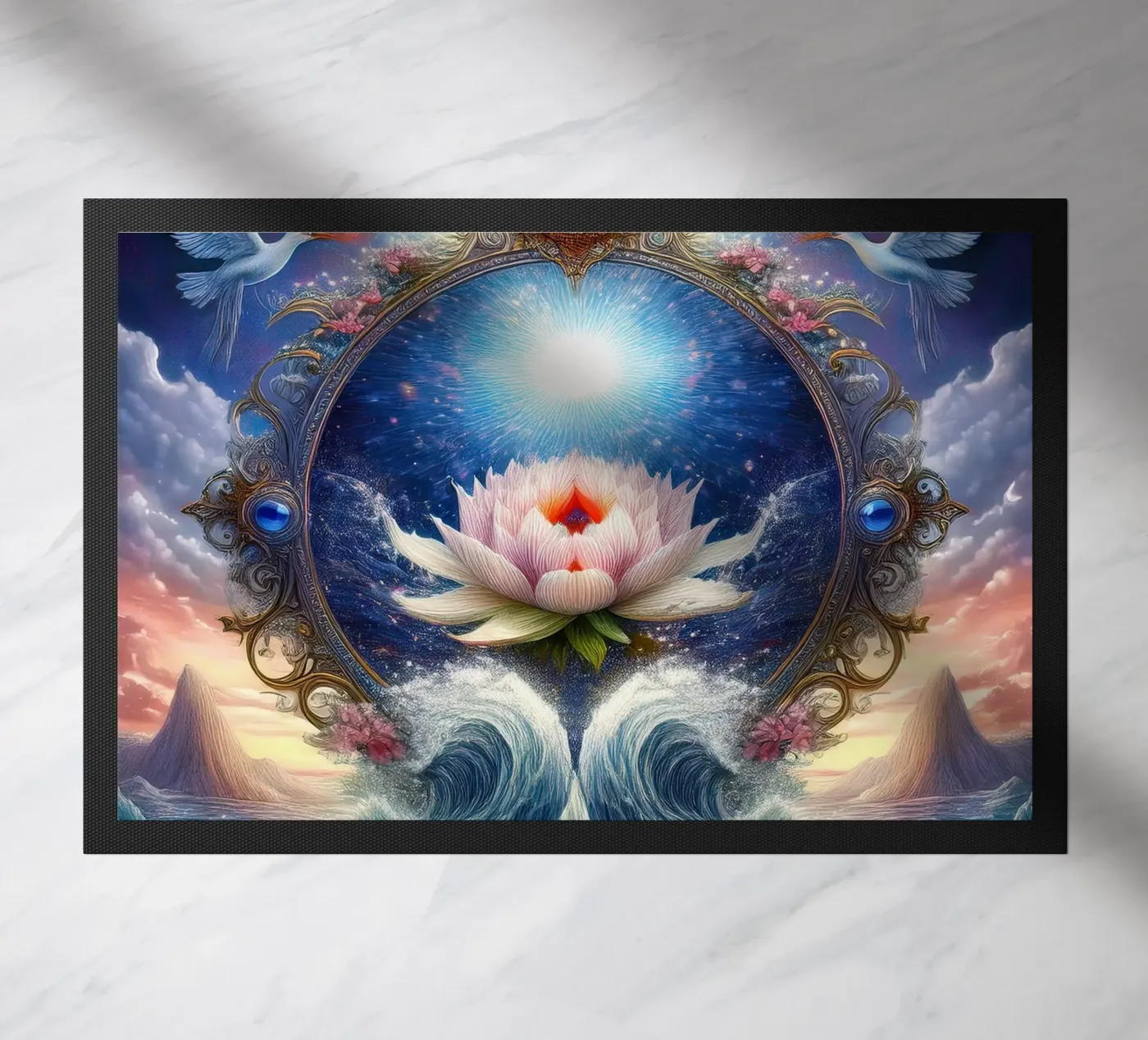 fiore zerbino da kimmindmuse